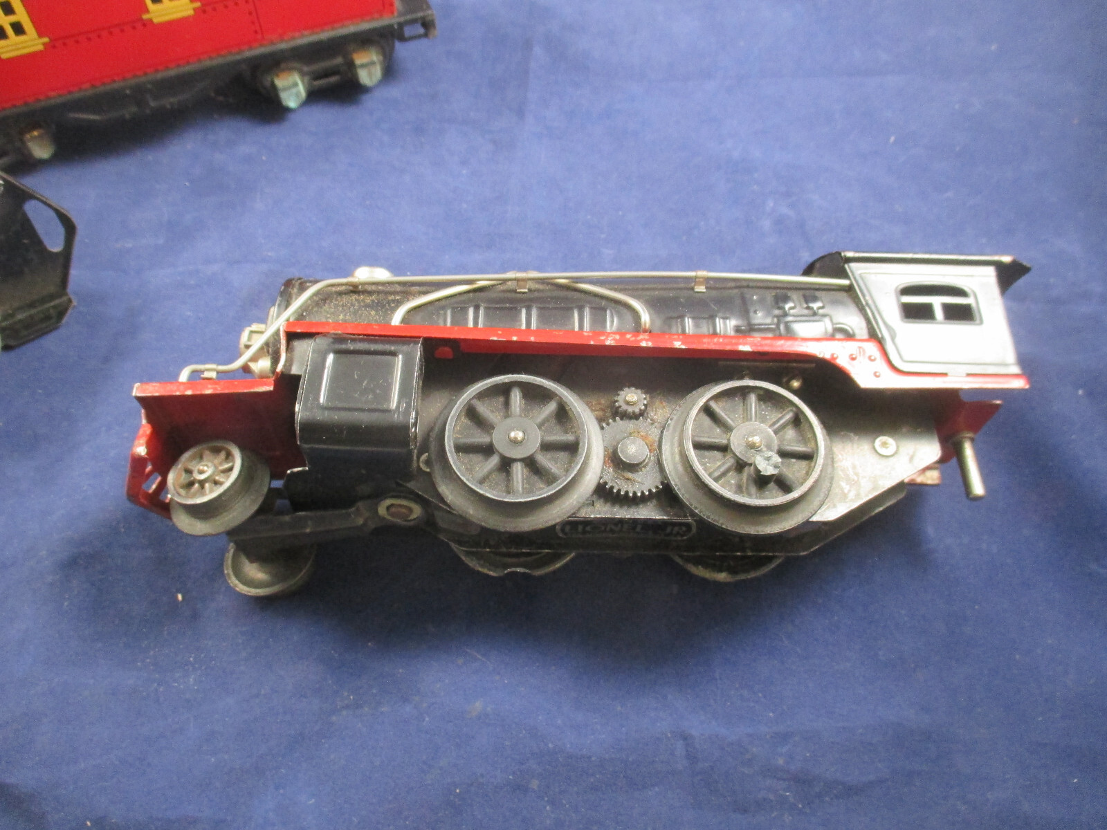 O-27 Prewar Lionel- 1055E Set Box, 1681E engine & tender, 1679, 1680, 1682 BOX