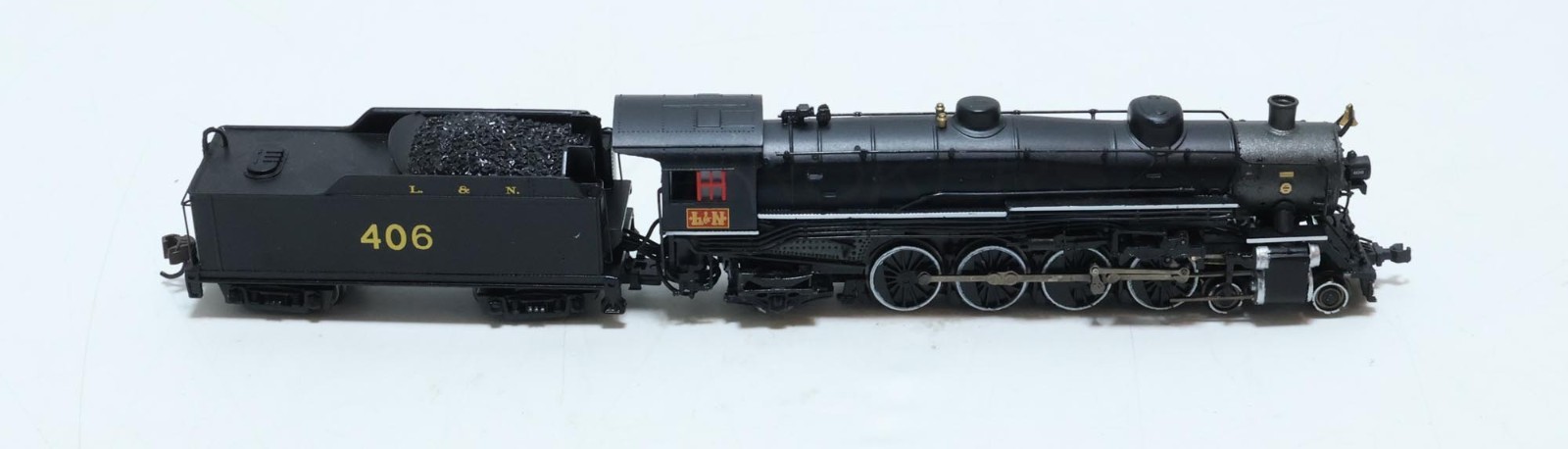 Bachmann L&N #406 4-8-2 Locomotive & Tender DCC N Scale