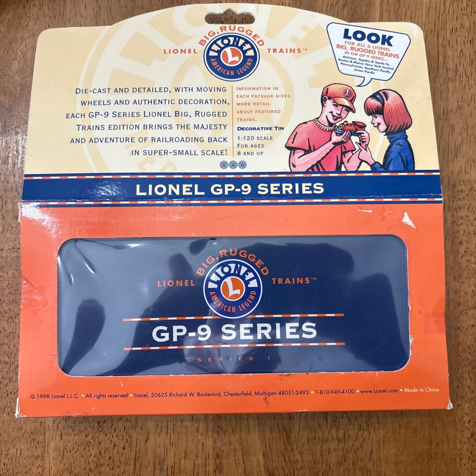 Lionel Big Rugged Trains, Lionel GP-9, Series 1, PENNSYLVANIA GO-9, 1998
