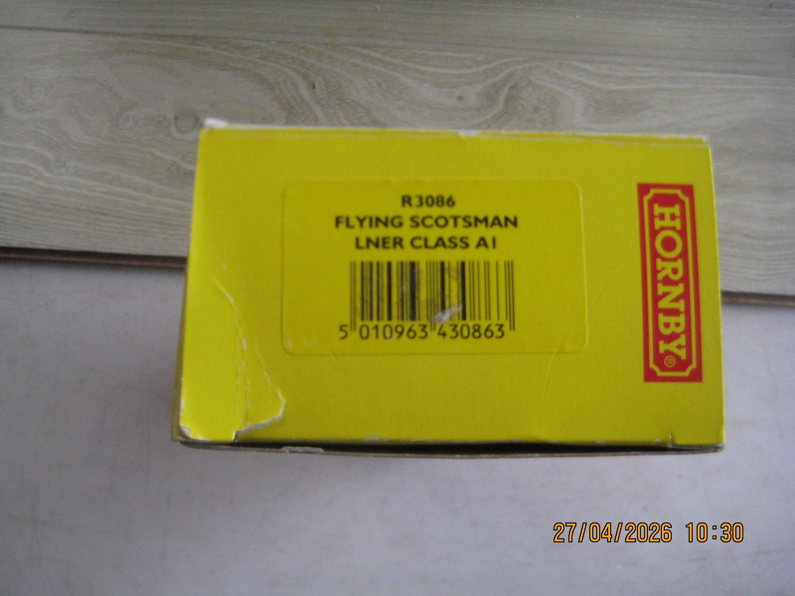 HORNBY RAILWAYS R3086 LNER 4-6-2 FLYING SCOTSMAN TENDER DRIVE (Runs Well)