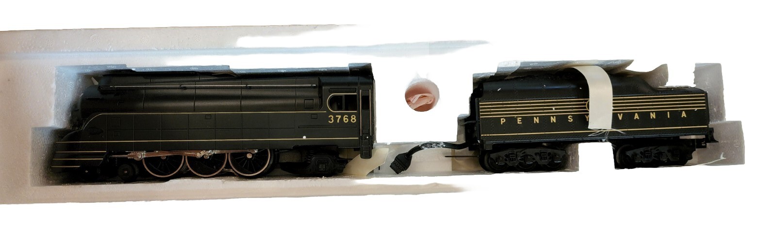MTH O Scale 4-6-2 Steam Locomotive Pennsylvania K-4s Torpedo #3768 w/Proto-Sound
