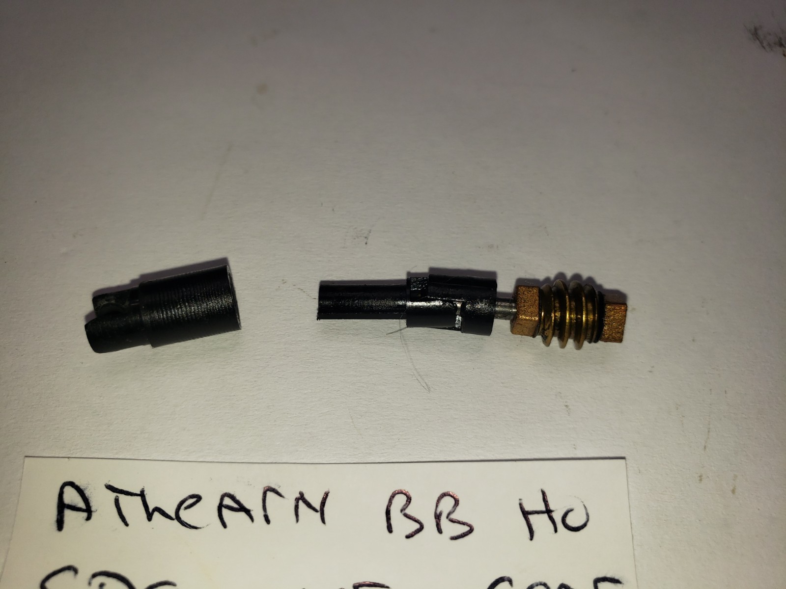 SD9 GP50-60 ATHEARN HO SCALE WORM GEAR ASSEMBLY COUPLING SPLINE GOOD CONDITION