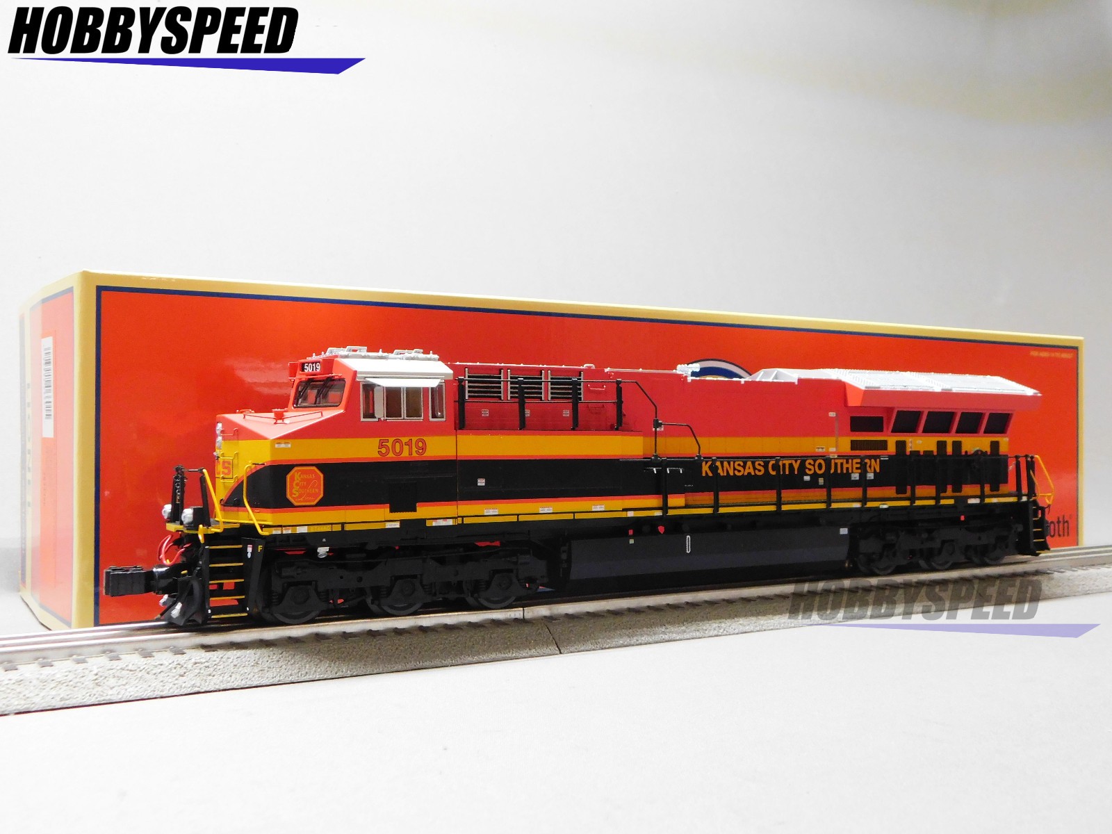 LIONEL KANSAS CITY SOUTHERN SUPERBASS ET44AC DIESEL ENGINE O GAUGE 2533489 NEW