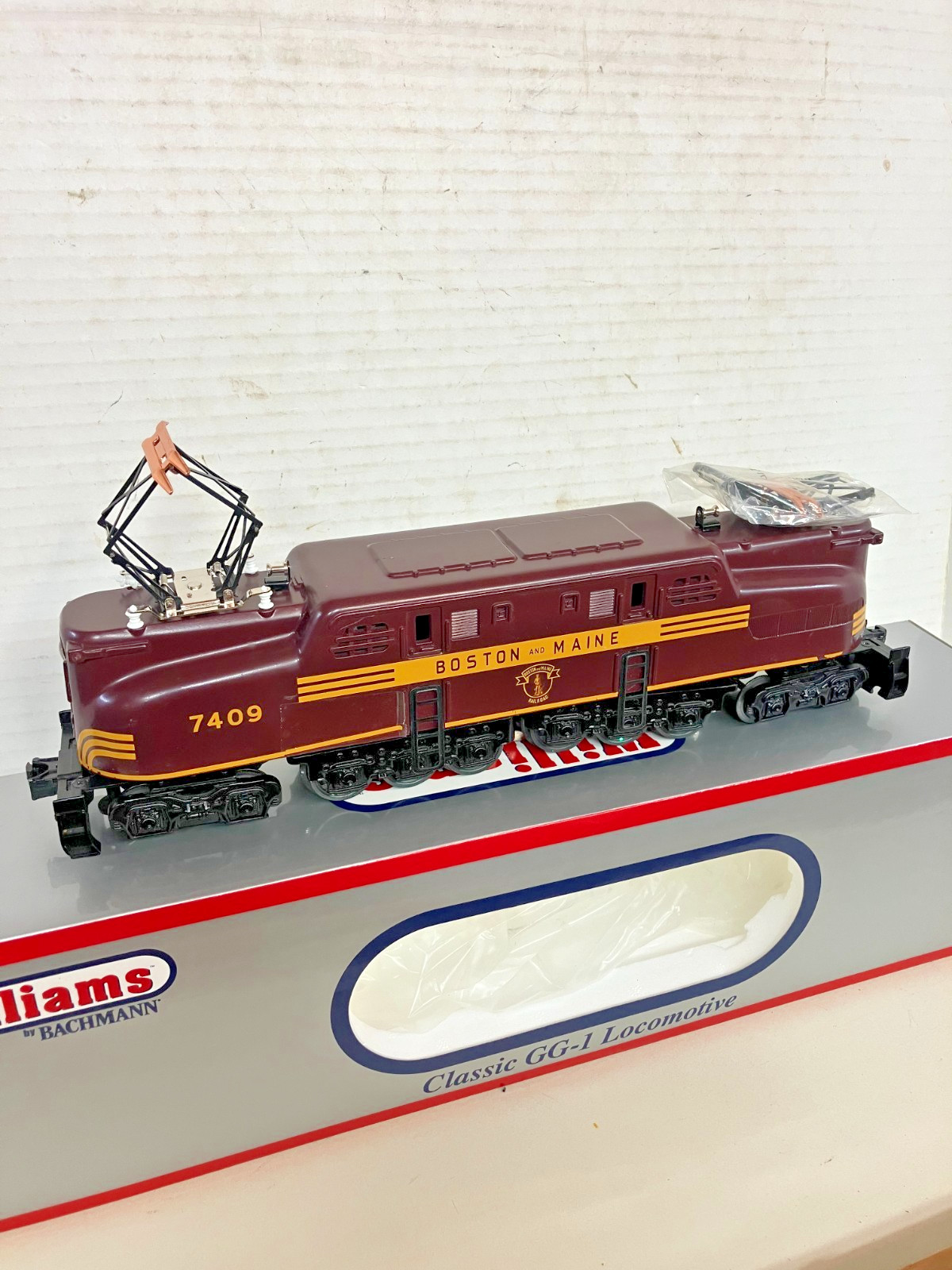 WILLIAMS O GAUGE DIECAST BOSTON and MAINE Minuteman GG1