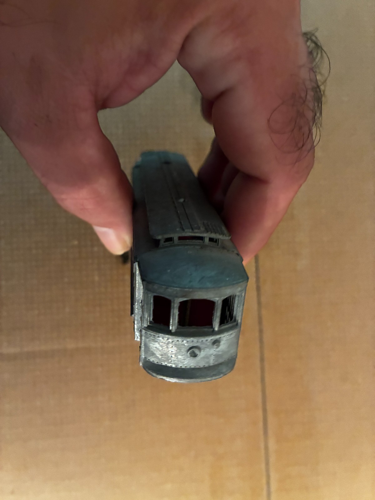 [T-HO] HO Bowser PCC Trolley Interurban Streetcar Train Diecast Model Untested