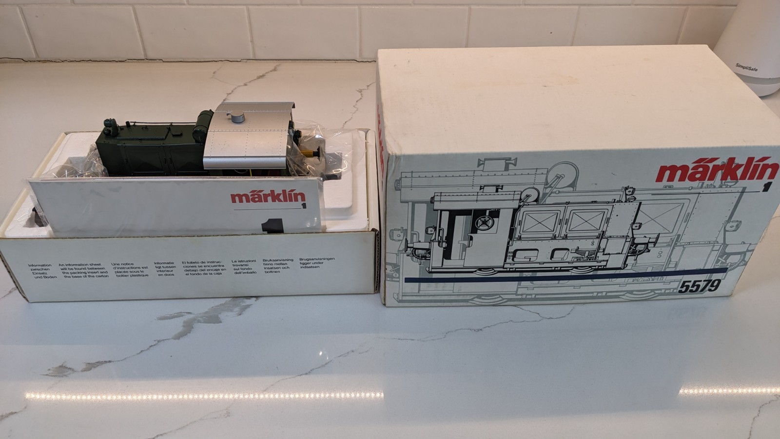 Marklin 5579 Gauge 1 Köf Diesel Shunting Loco w/ESU 5L Upgrade MM, MFX, DCC