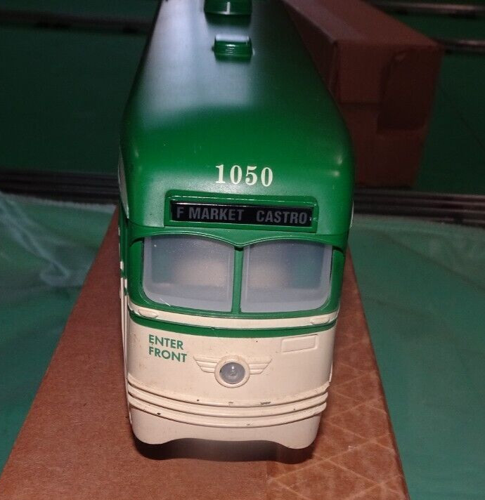 MTH Railking O27 San Francisco PCC Electric Street Car w/ Proto Sound 30-2504-1