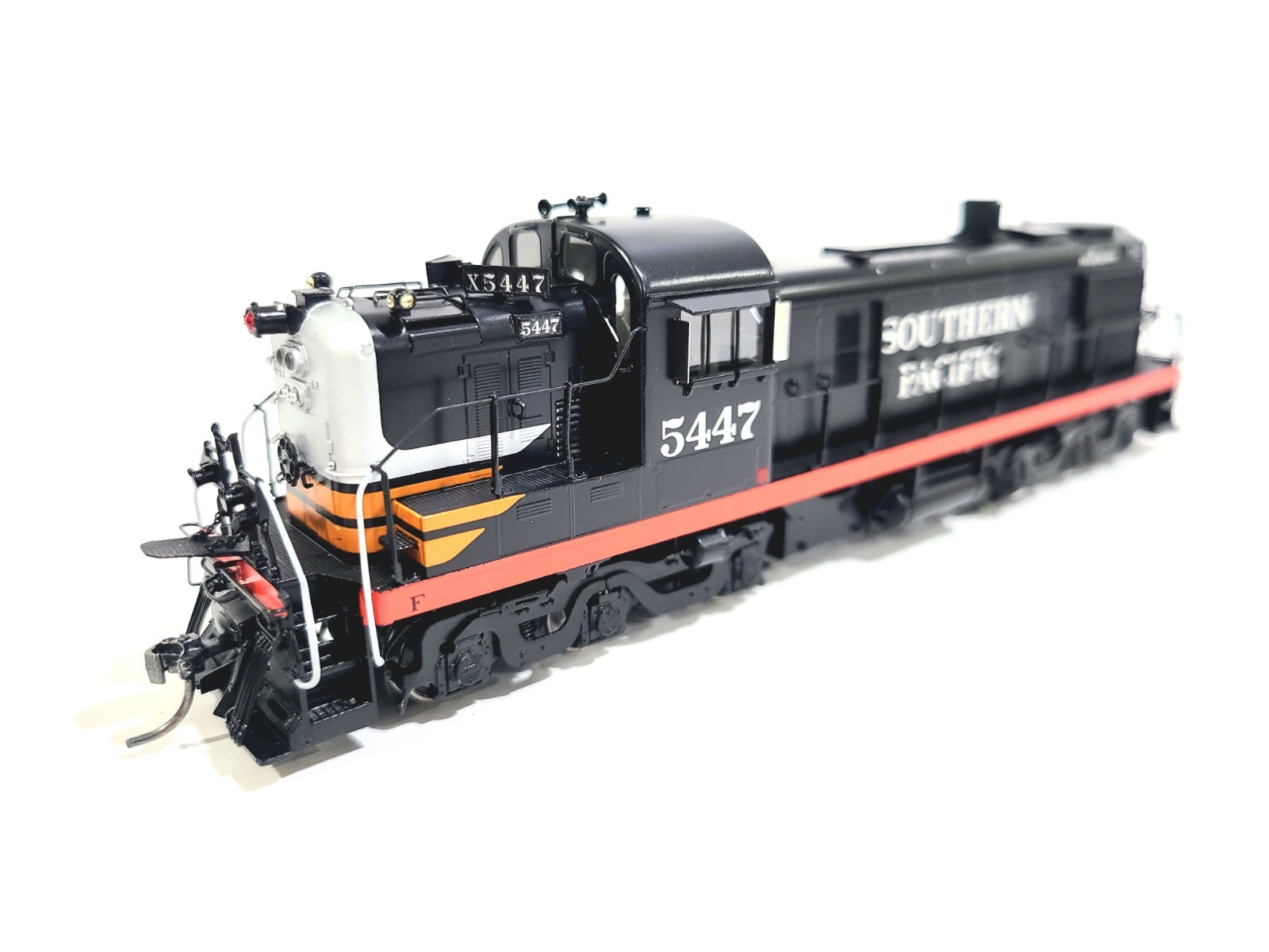 Division Point SP RSD-5 Southern Pacific Black Widow #5447 HO Brass #DP-8777
