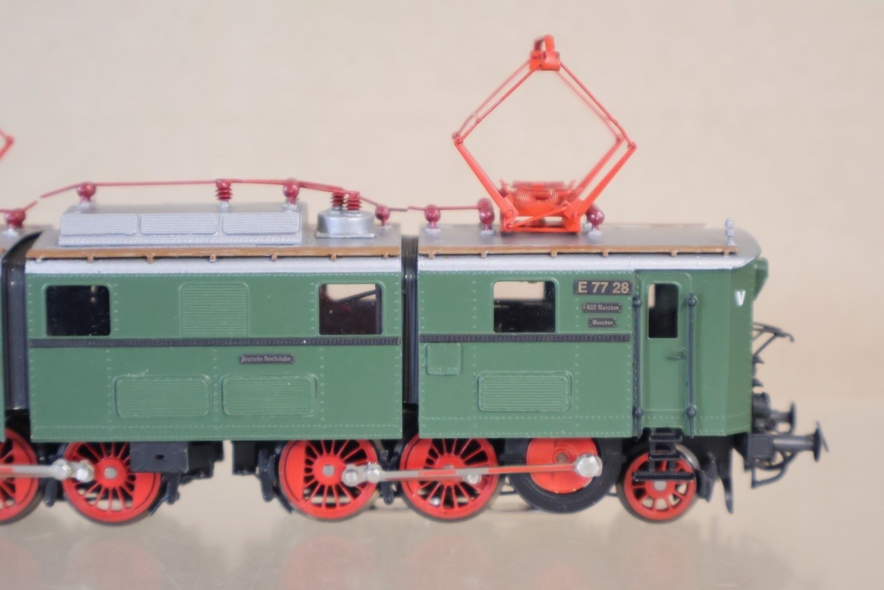 WESTMODEL BACHMANN DR BR E77 28 E-LOK LOCOMOTIVE Compatible with MARKLIN on