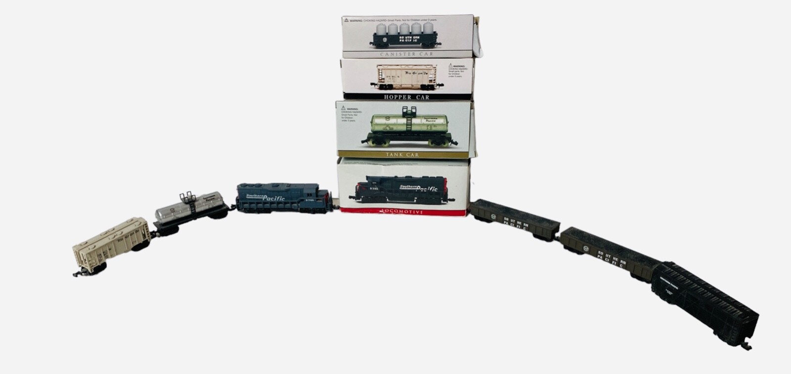 Readers Digest Southern Pacific Promotional Mini Trains 1990’s Lot of 10