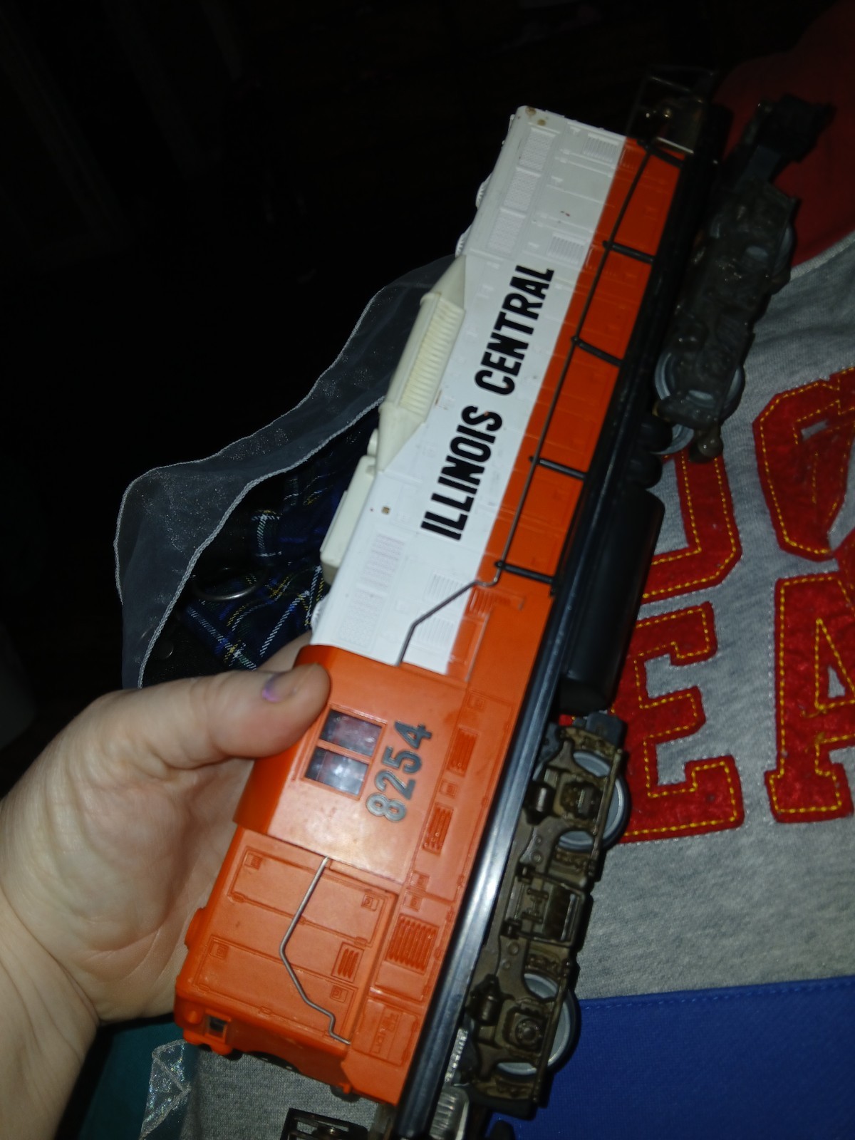 Vintage Tyco Illinois Central Gulf C630 #1102 Diesel Locomotive