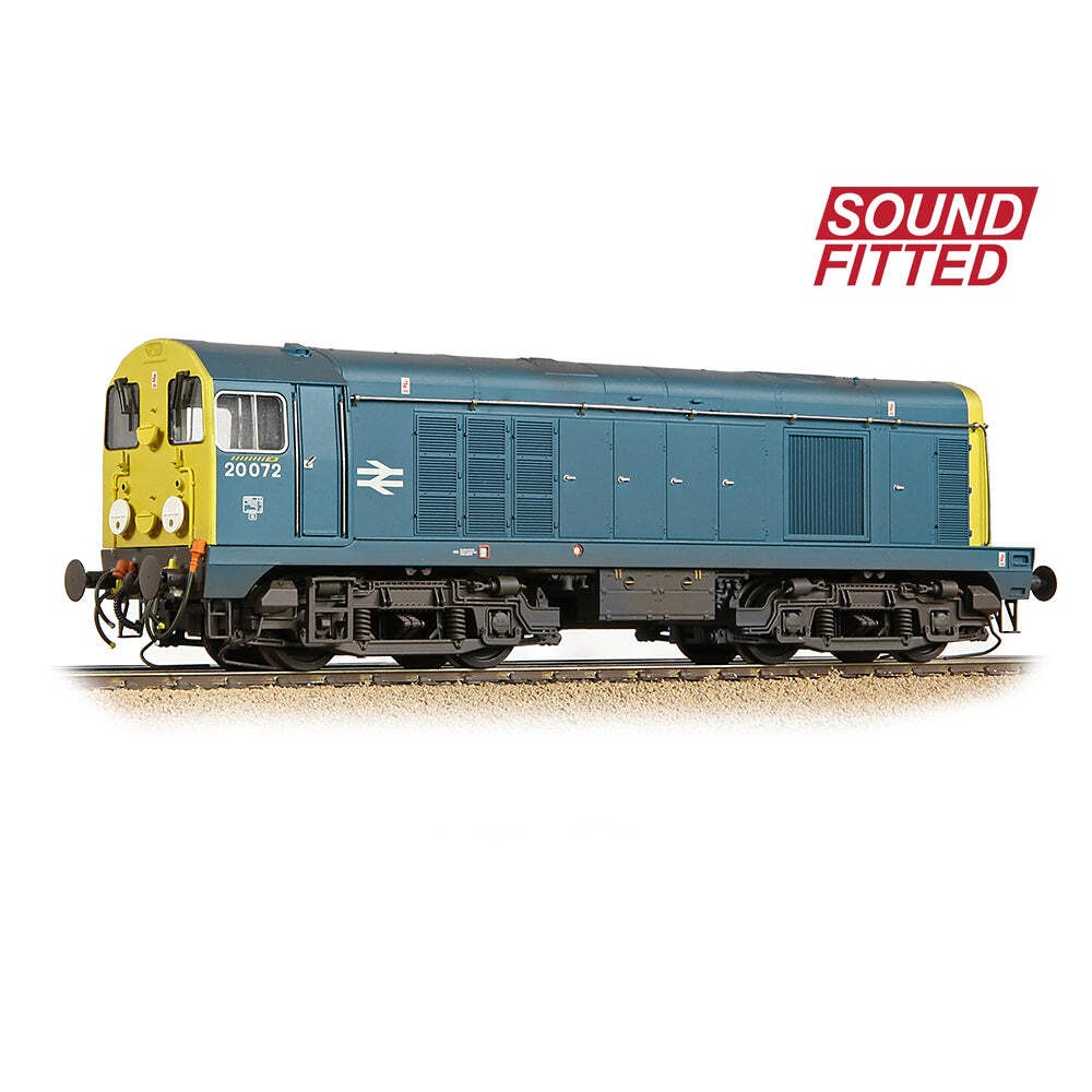 Bachmann 35-356SF OO Gauge Class 20/0 Disc Headcode 20072 BR Blue [W](DCC SOUND)