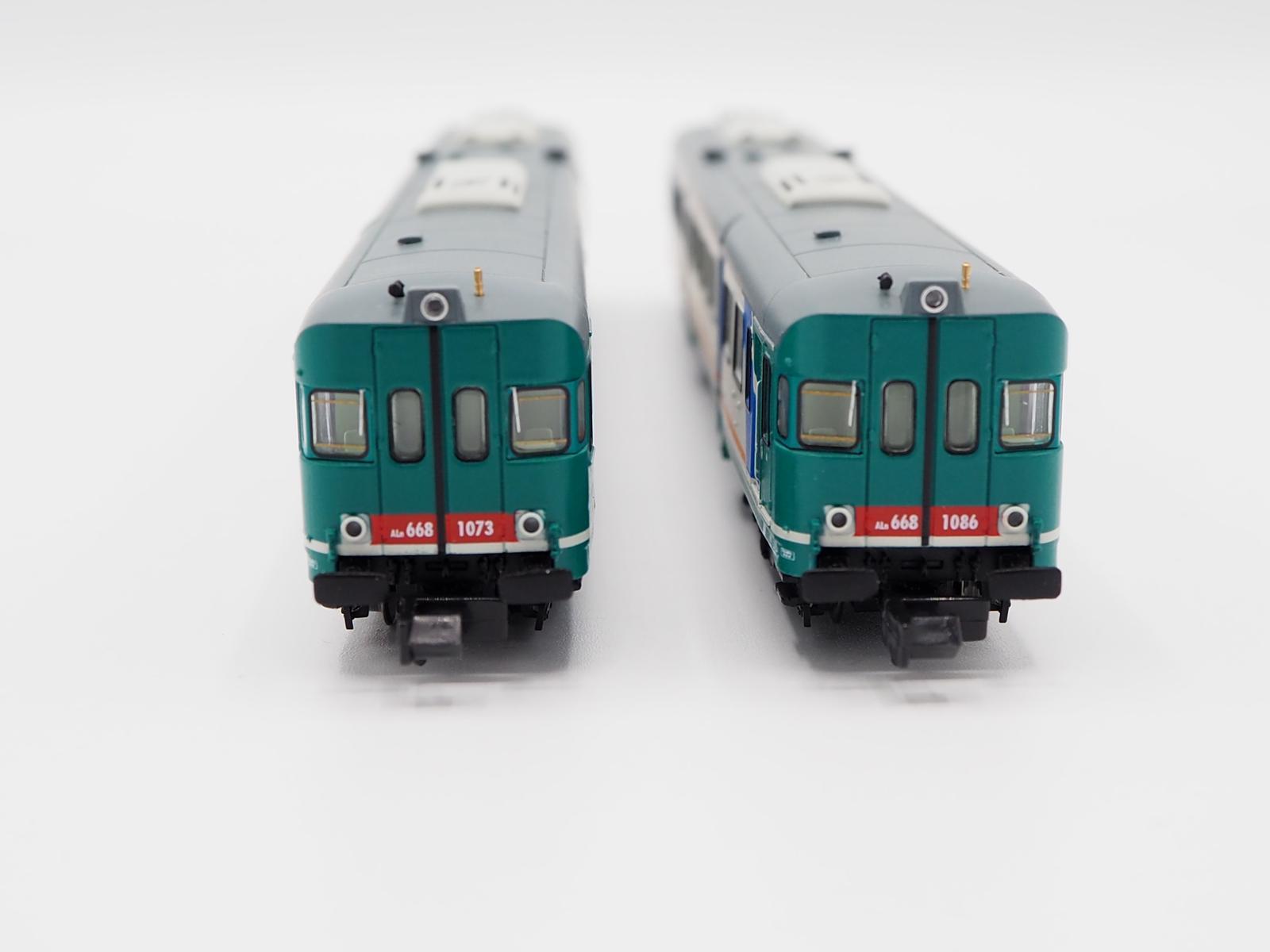 Arnold HN2571 Scale N Set Diesel Railcars ALn 668 Series 1000 XMPR Ep. Vb