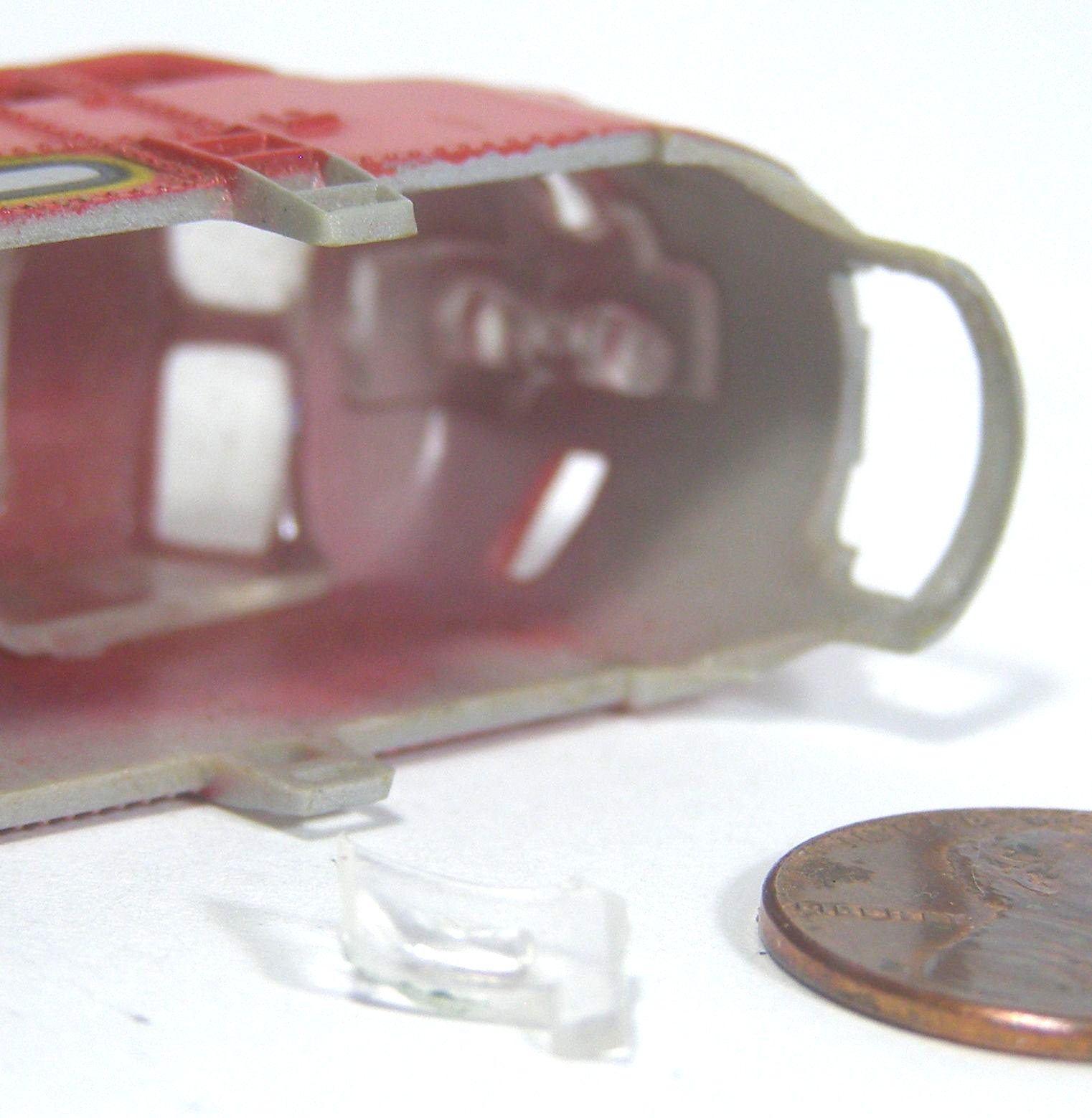Unknown Brand Model RR N Scale Diesel Locomotive Shell Santa Fe 215 TWG