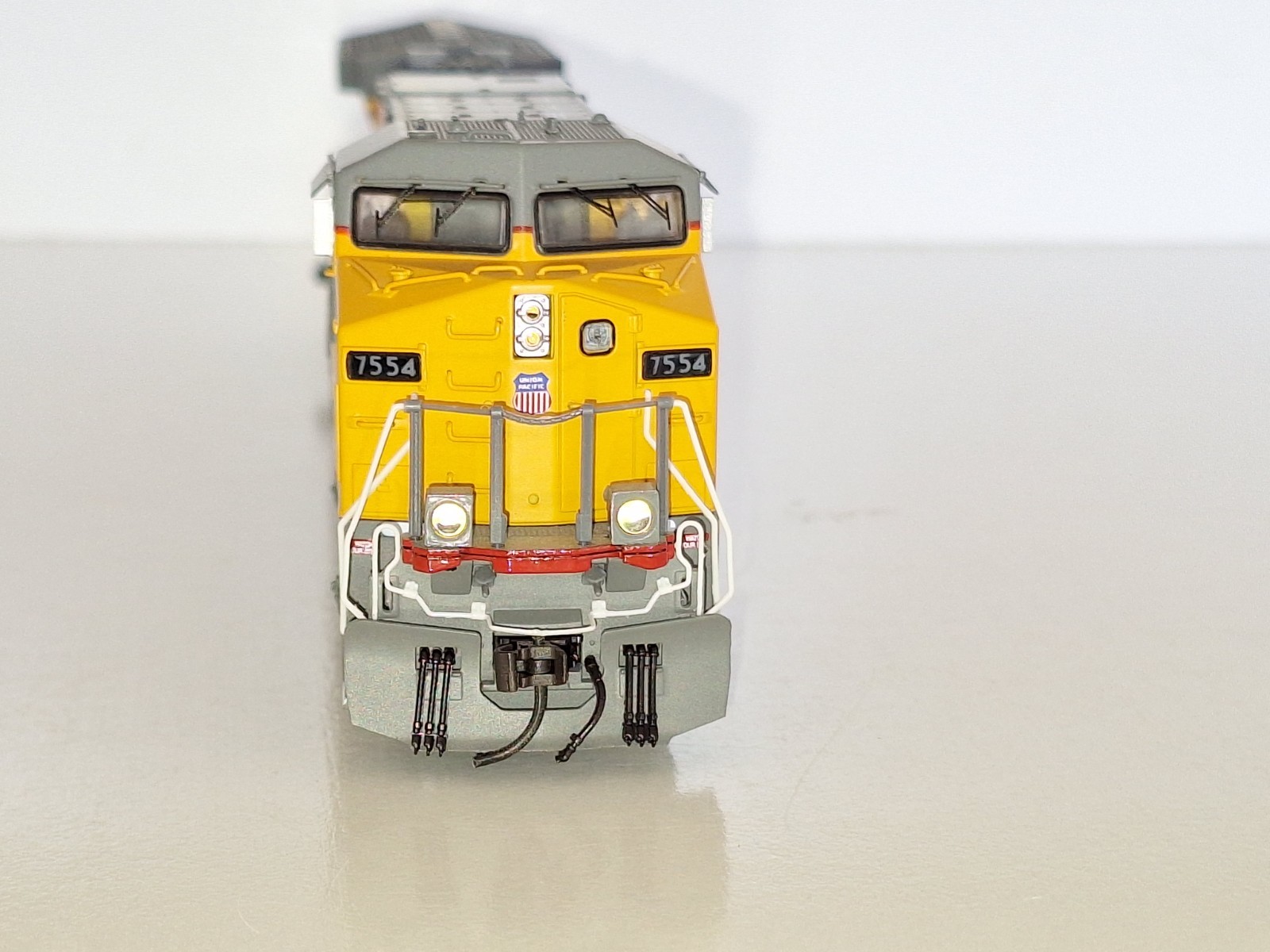 Broadway Ltd DCC & Sound, Union Pac.GEAC6000CW 7554. Excell cond.HO scale.Boxed