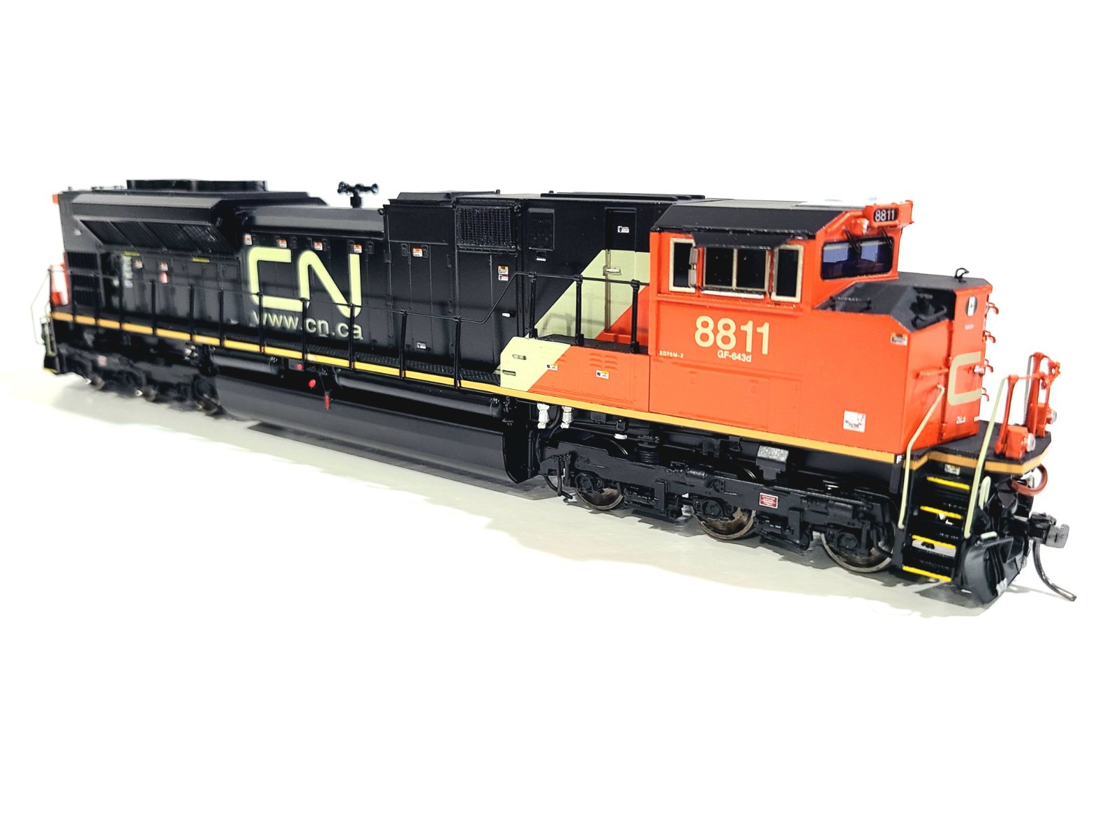 Overland OMI CN EMD SD70M-2 Canadian National #8811 HO Brass #AA-1323-4 DCC