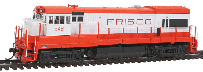 Atlas Silver 10001155 HO Scale GE U30B FRISCO #848 DCC Ready New in Box Tested