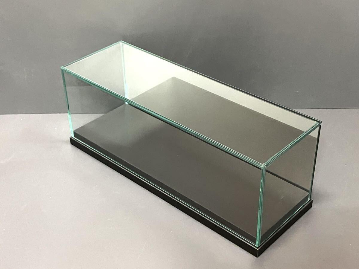 Custom mirror specification glass case 450x150x155mm for store display,