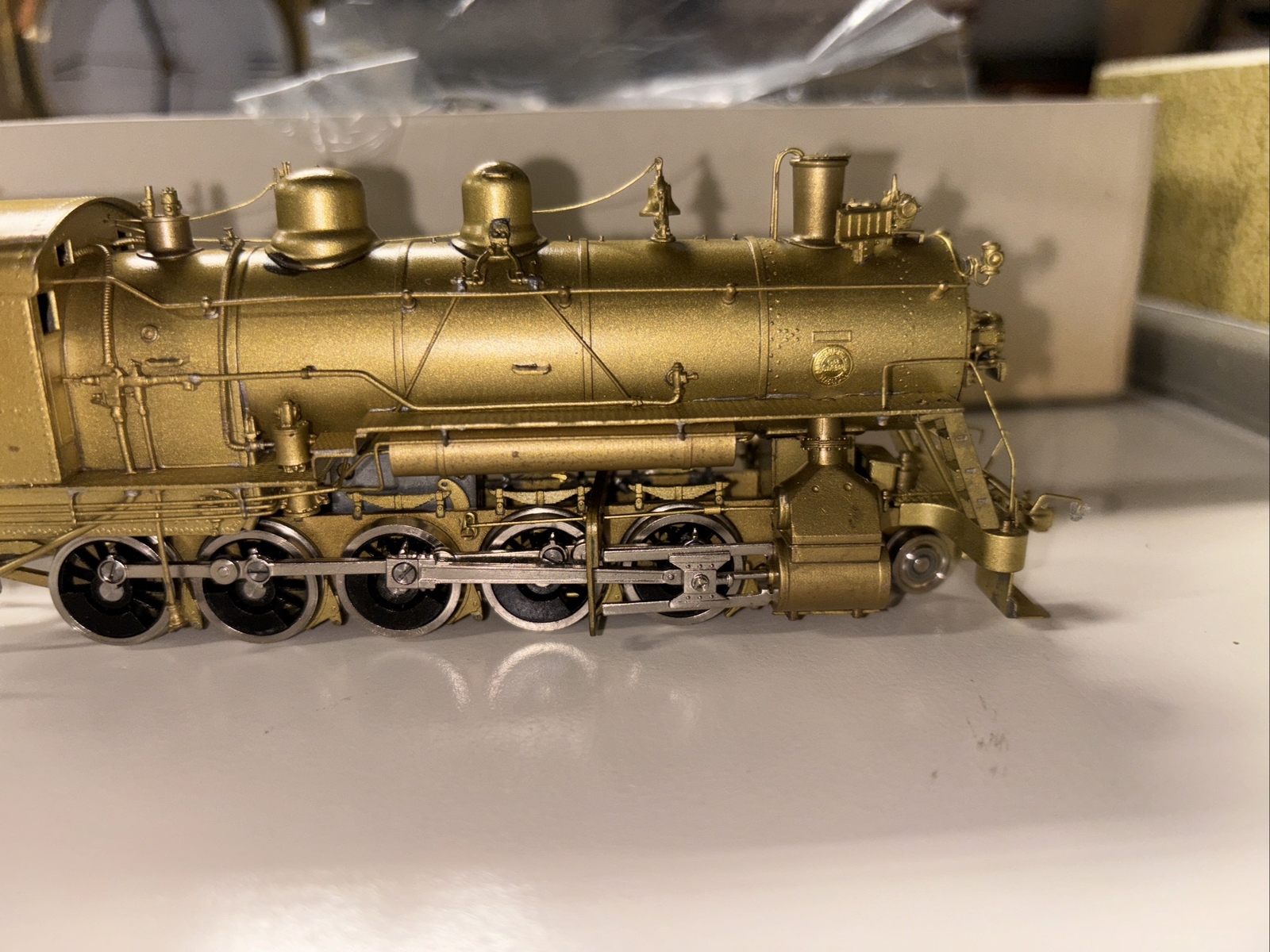 HO SCALE BRASS SUNSET MODELS SOUTHERN PACIFIC D-1 2-10-0