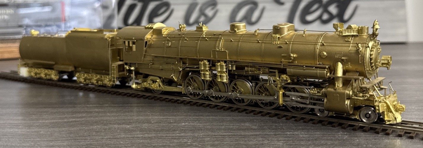 Key Imports Super Classic HO Brass SP-1 4-10-2 1930’s As Delivered Tested & NIB!