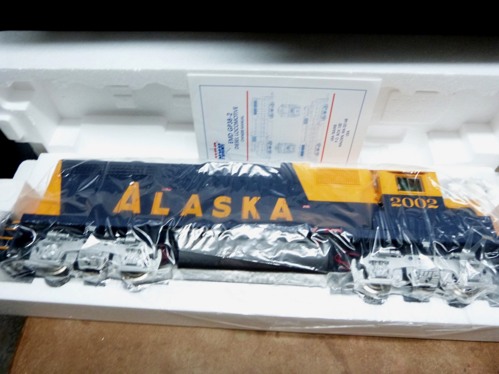 G Scale Aristocraft Alaska RR GP38-2 2nd #2002