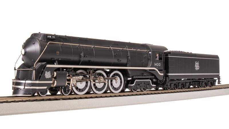 Broadway Limited 7872 HO Scale New Haven I-5 Small Script Steam Locomotive #1400