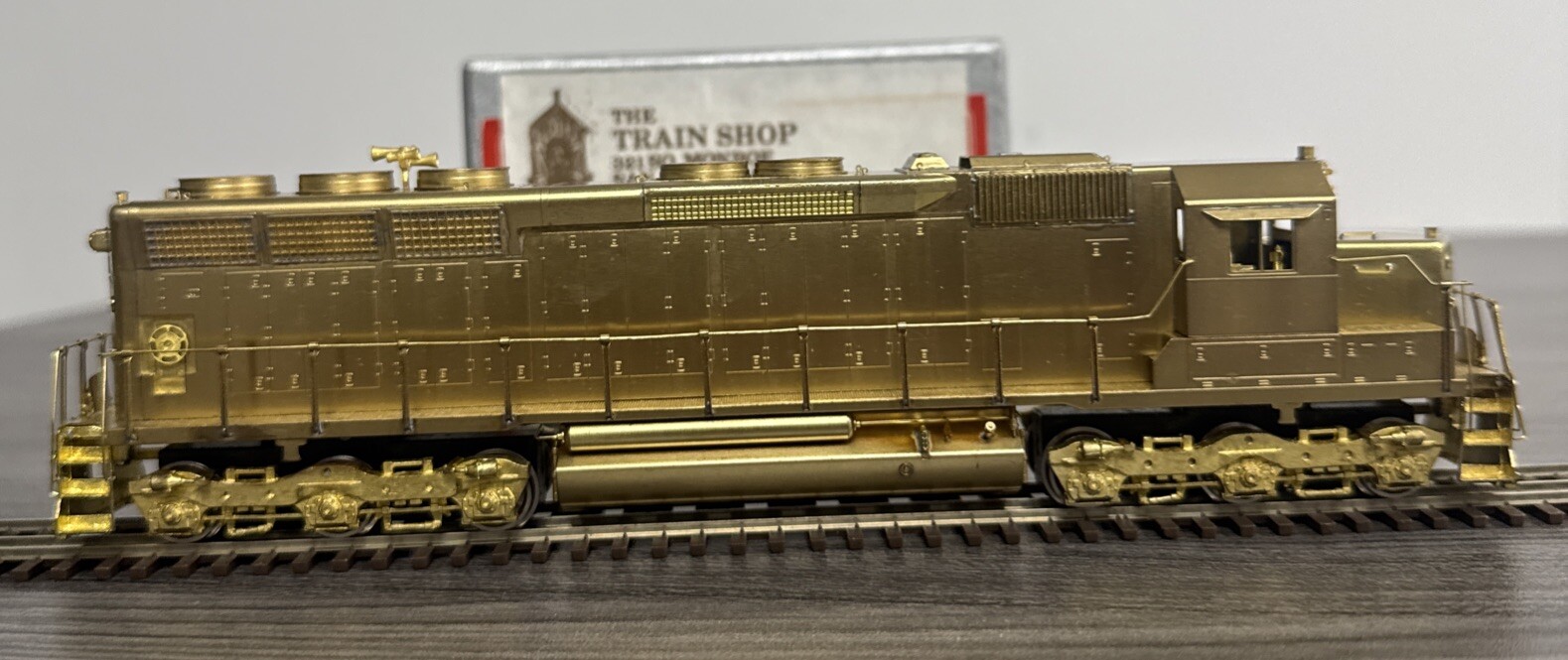 The Train Shop HO Brass SD-45 STD. Diesel Locomotive – Unpainted, Tested & NOS!