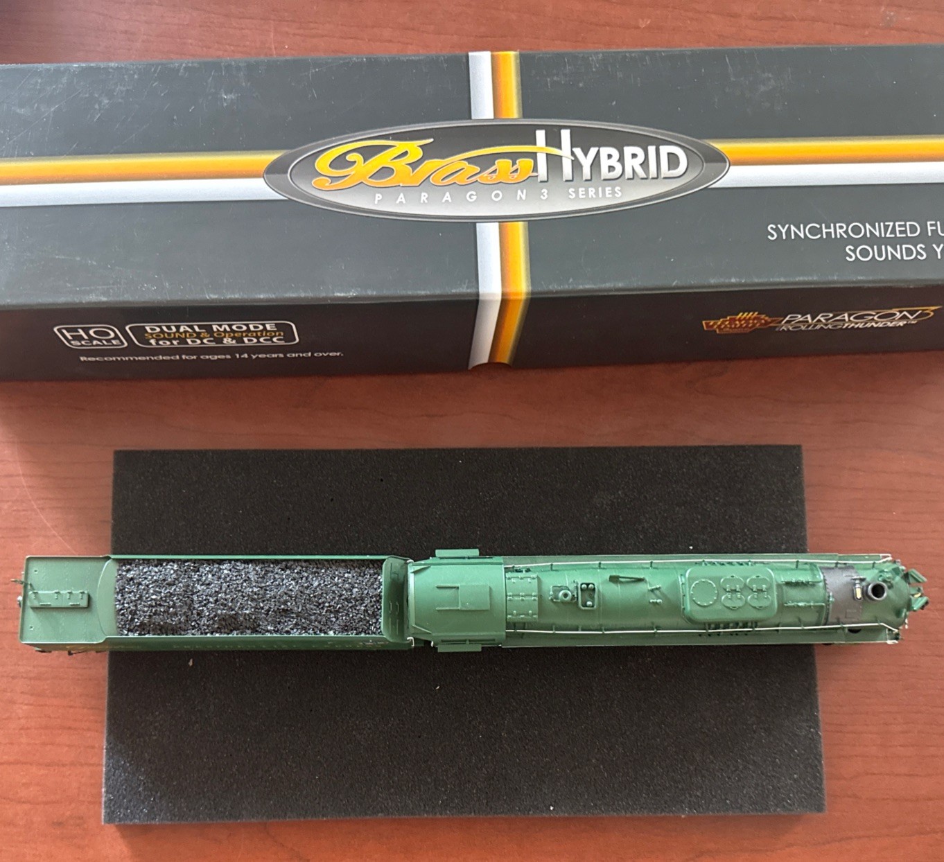 Paragon3 Series Brass Hybrid C&O J3A 4-8-4, #614