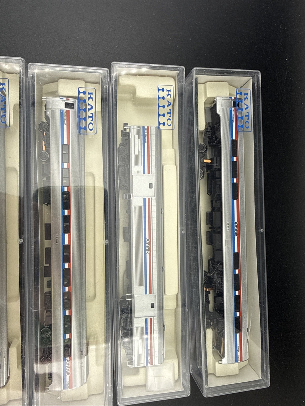 KATO AMTRAK PASSENGER CARS LOT OF 6 N SCALE TRAINS