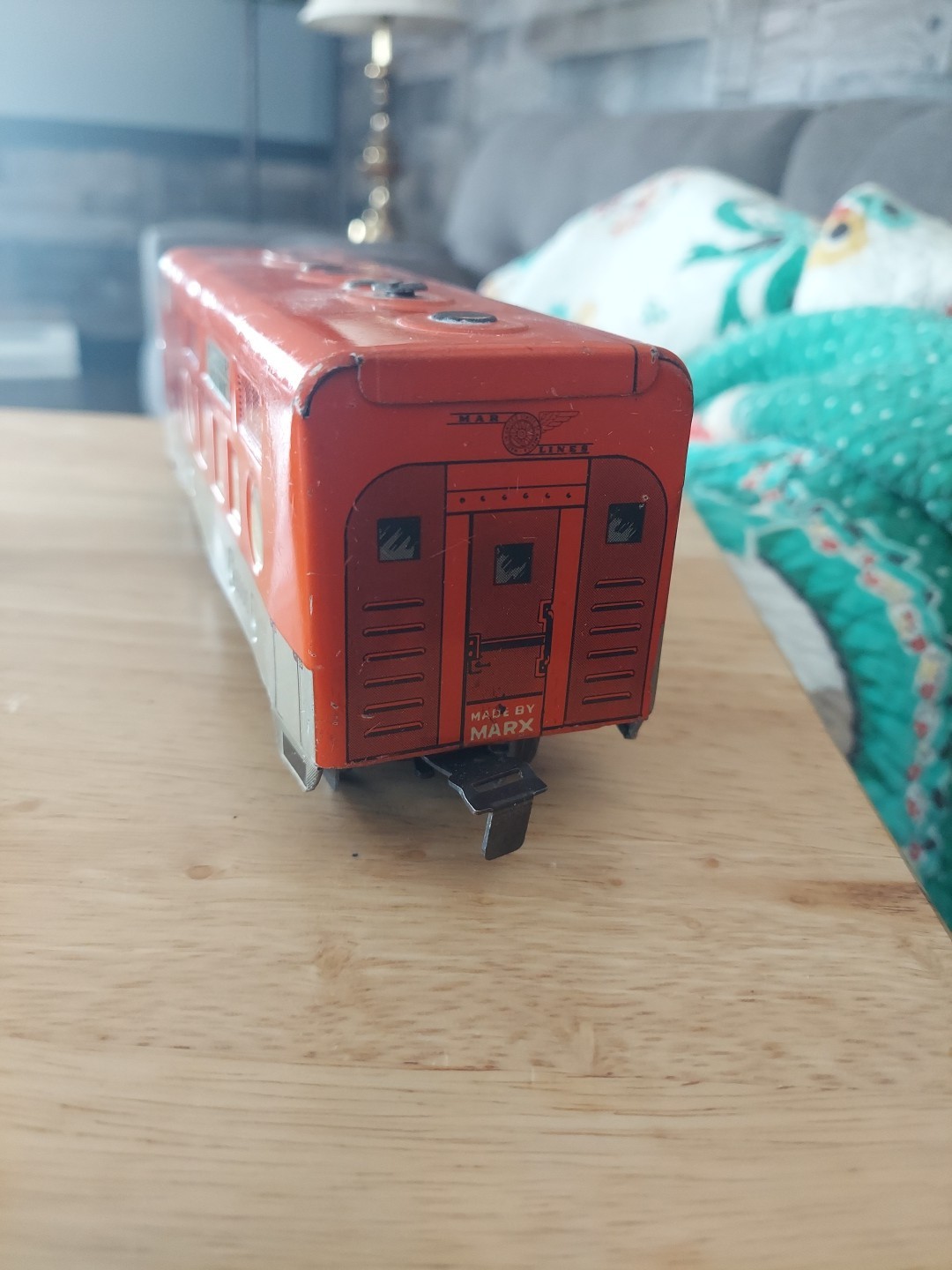 Marx Train 6000 Southern Pacific Diesel Locomotive metal Lot #6000