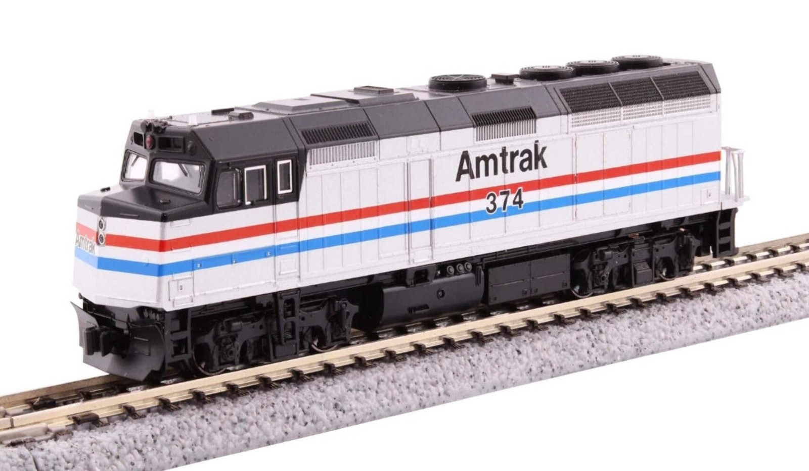 Kato 176-6109 N EMD F40PH No Ditch light Amtrak Phase III #405 Locomotive DCC Re