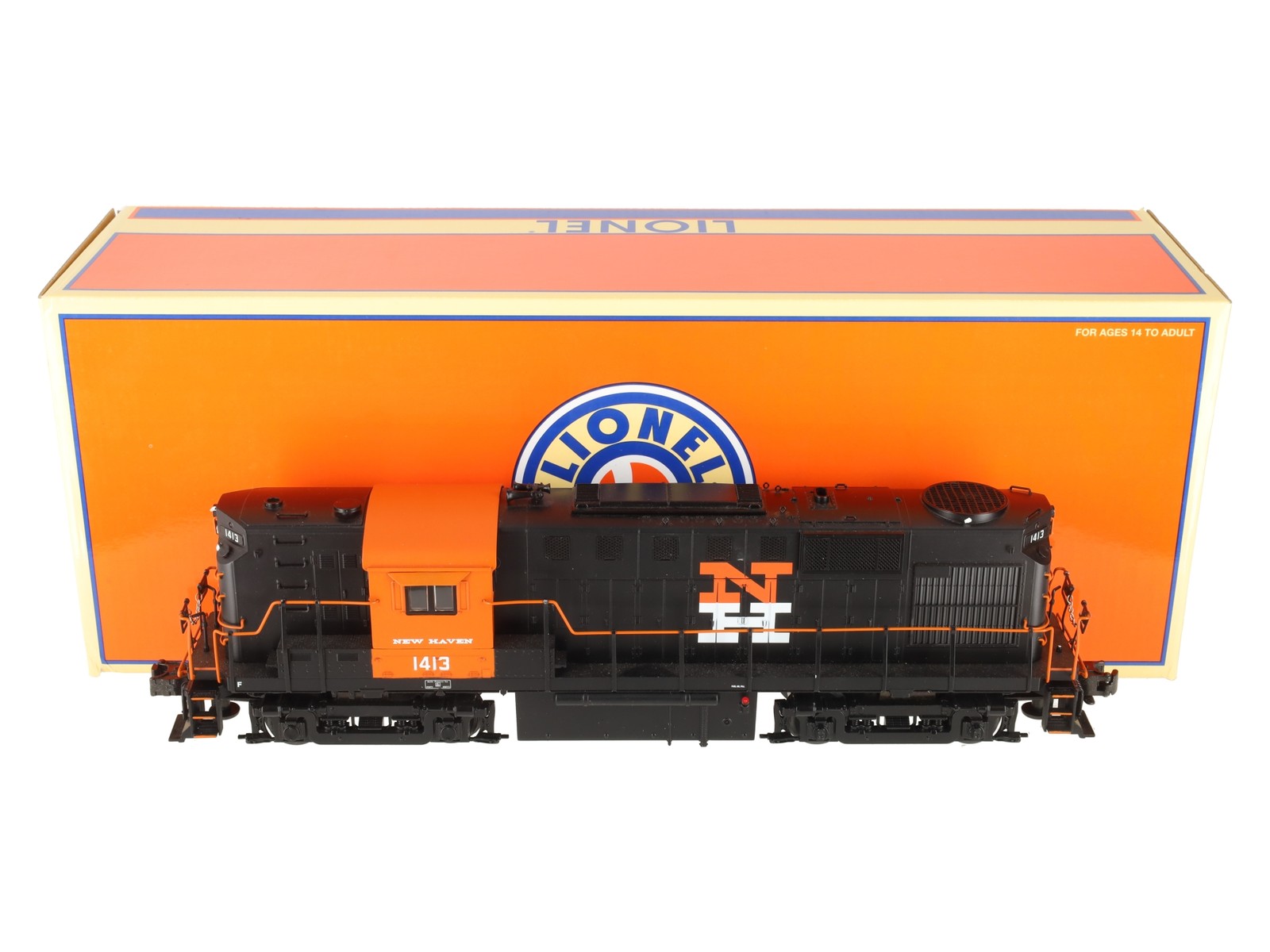 Lionel 6-34731 O Gauge New Haven Non-Powered Scale RS-11 Diesel Locomotive #1413
