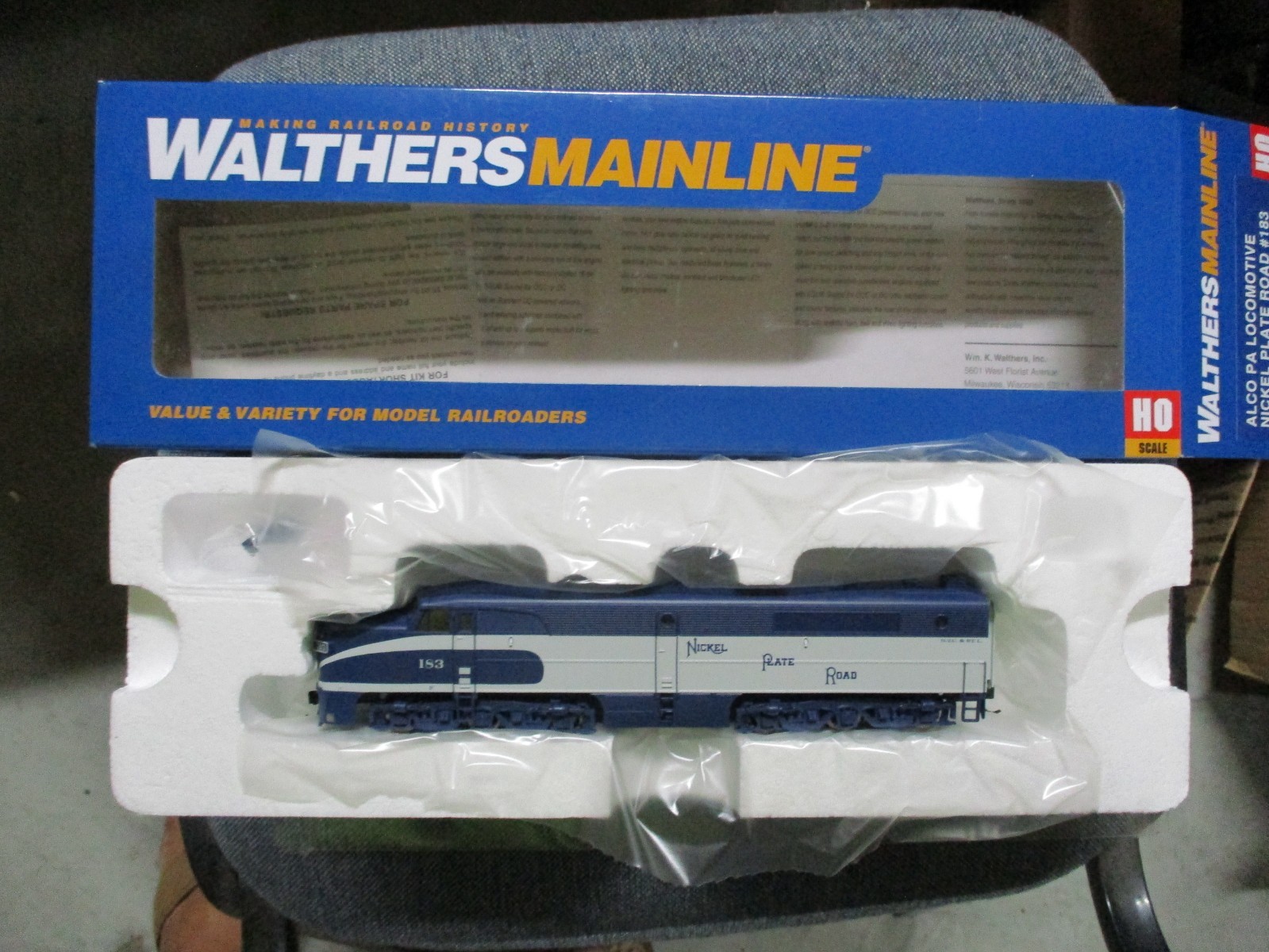 NKP 183 OR 188 NICKEL PLATE ROAD PA-1,FACTORY DCC AND SOUND ESU SOUND,BRAND NEW