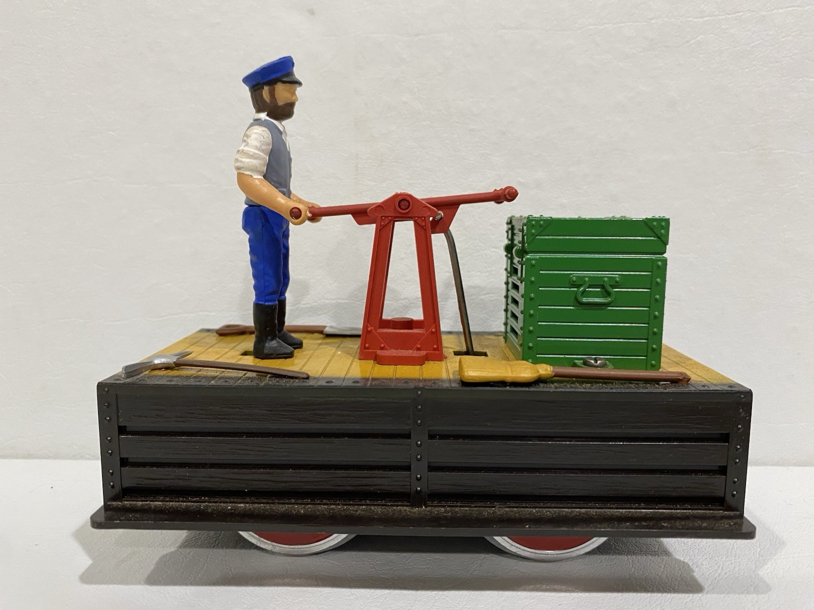 LGB 2001 Motorized Hand Car EX/BOX TESTED G Gauge