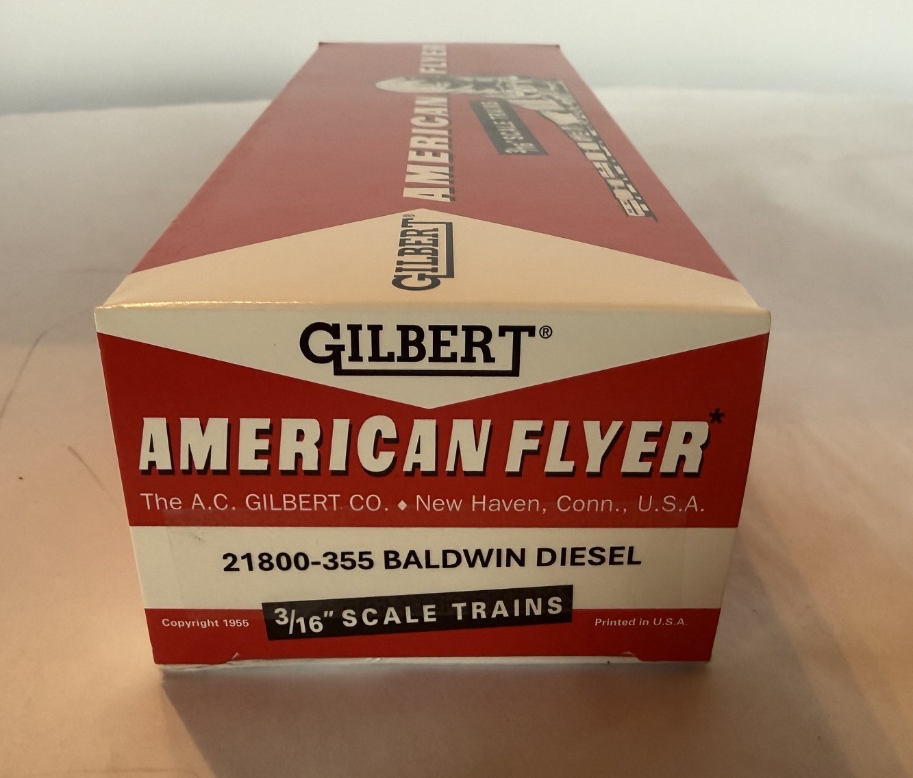 American Flyer Northwestern 355 Route of the 400 Diesel Locomotive + Repro Box