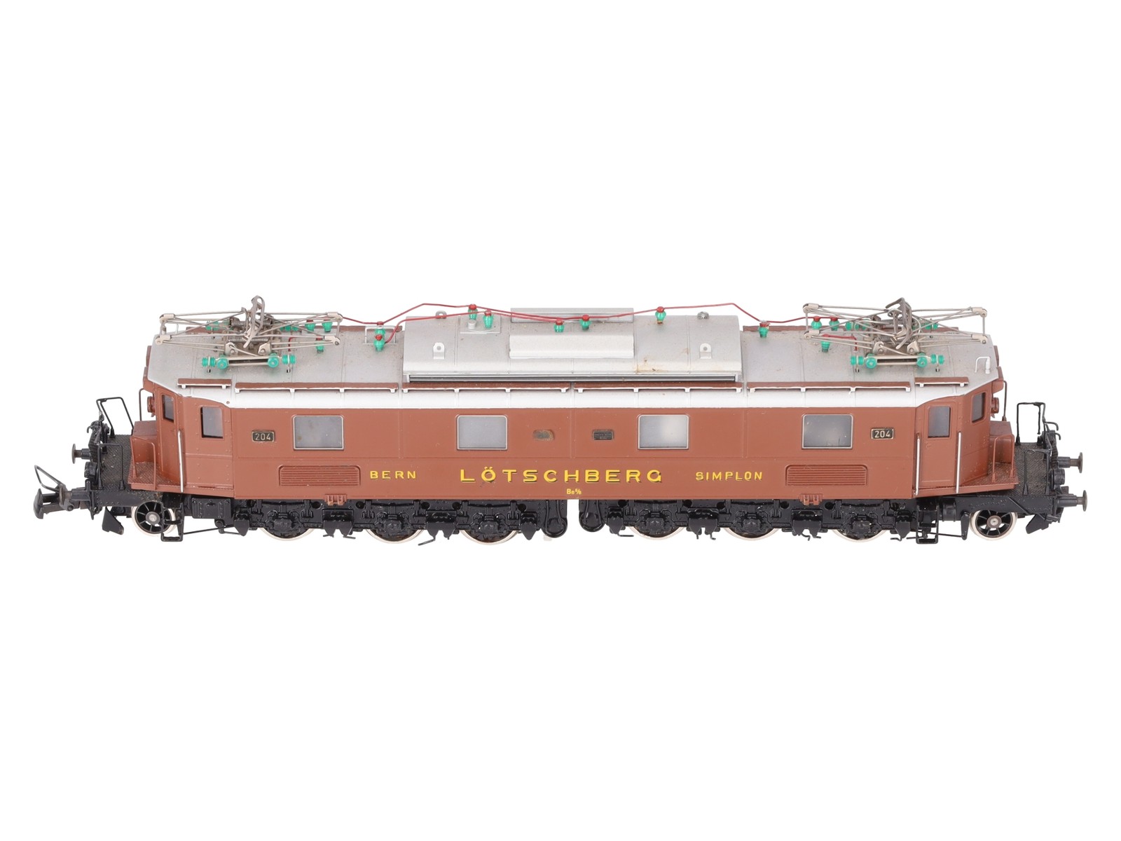 Metropolitan 700 HO Brass BLS Be 6/8 Super Electric Locomotive #204 EX/Box