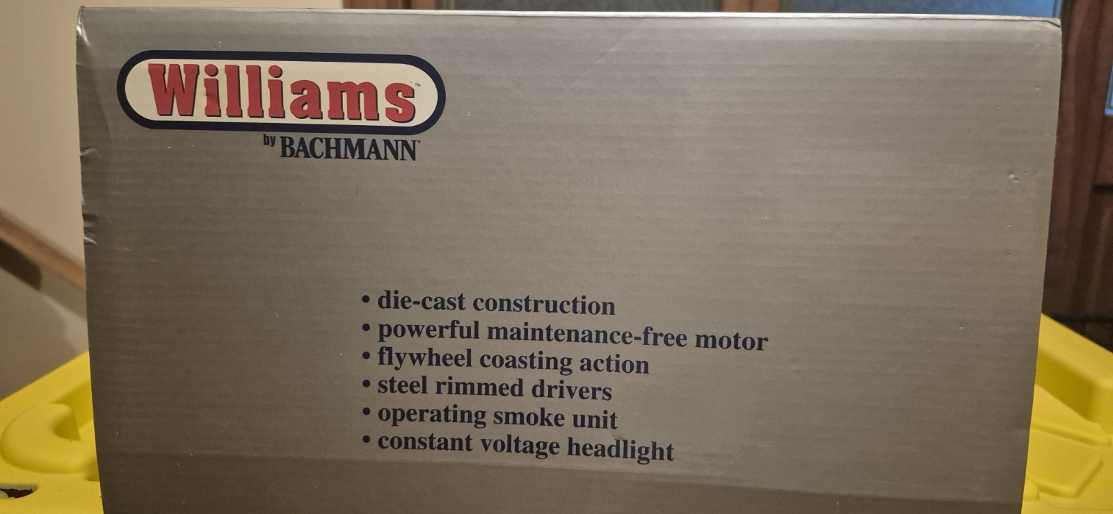 Williams Scale Hudson New Jersey Central Engine Compat. w/ MTH Lionel Nice N.I.B