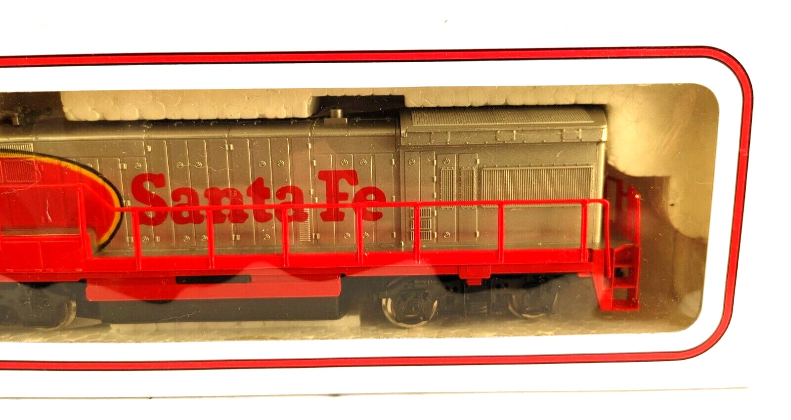 Bachman HO Scale Santa Fe Locomotive GE U36B Diesel in Orig Box Lighted #19288