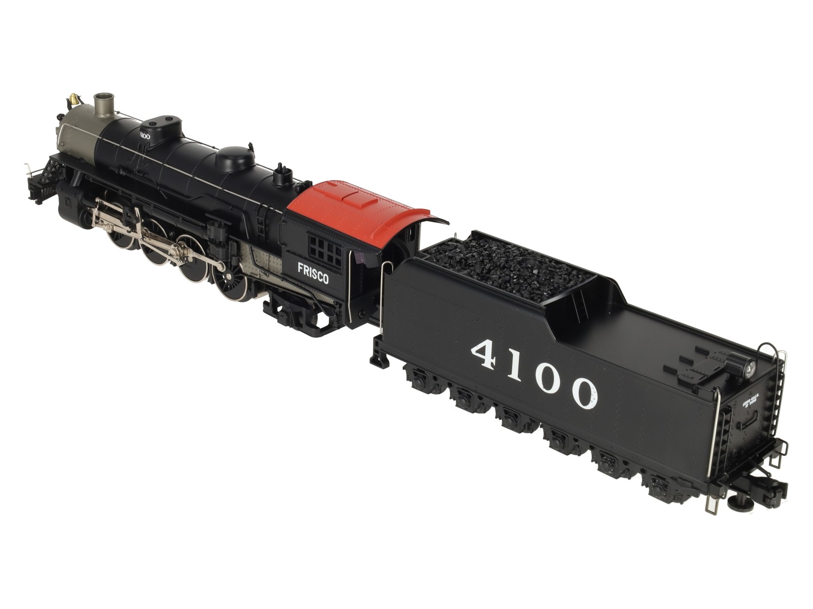 Lionel 6-18030 O Gauge Frisco 2-8-2 Mikado Steam Locomotive & Tender #4100 EX