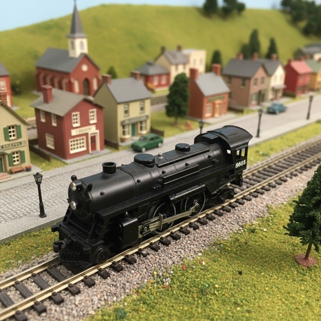 Lionel 4-4-2 Steam Locomotive #8635 O Gauge 1:48 Scale
