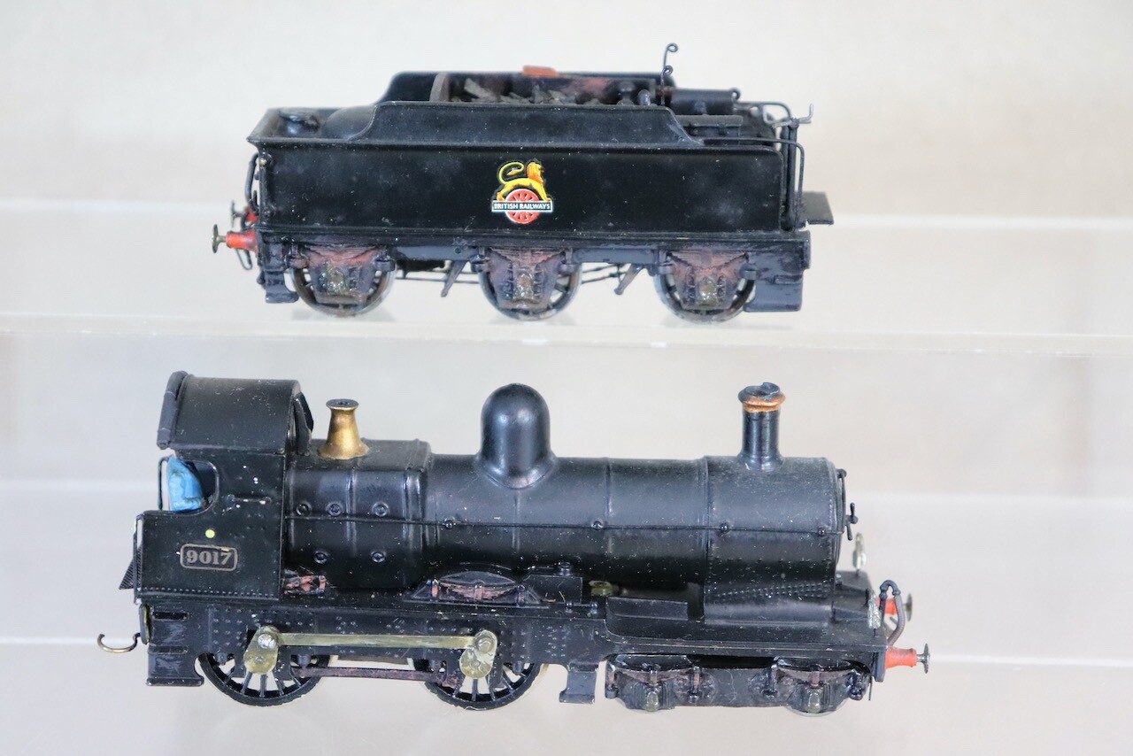 K’s KIT BUILT WEATHERED BR 0-6-0 DUKEDOG CLASS LOCOMOTIVE 9017 od