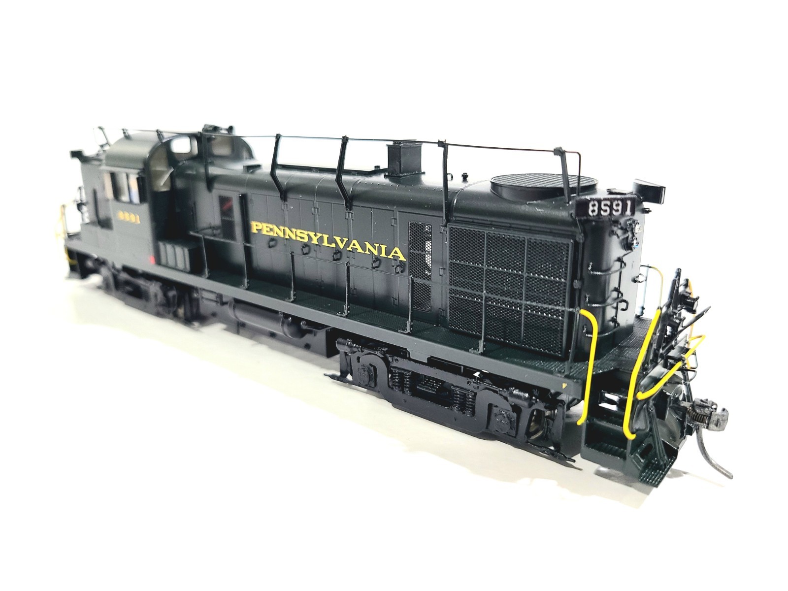 Division Point PRR Alco RS-3 Pennsylvania Railroad #8591 HO Brass #DP-8783.1 DCC
