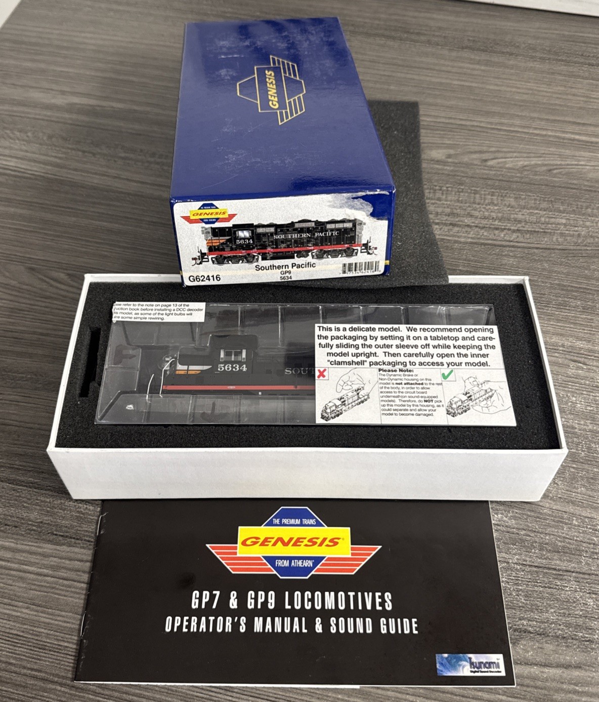 Athearn Genesis HO #G62416 Southern Pacific GP9 #5634 – DCC Ready & LNIB!