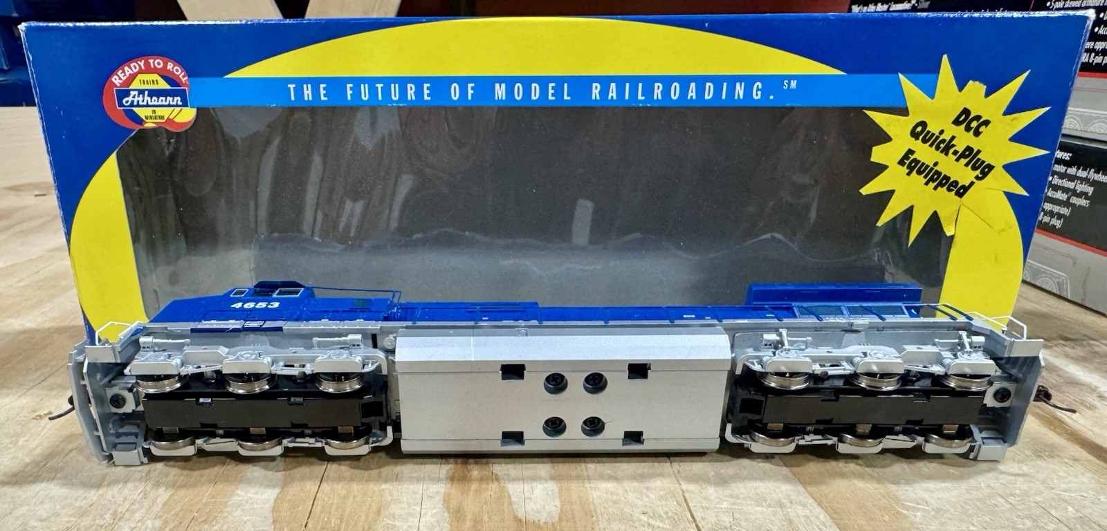 Athearn 80883 HO BC Rail Dash 9-44CW Rd #4653 New! DCC Ready