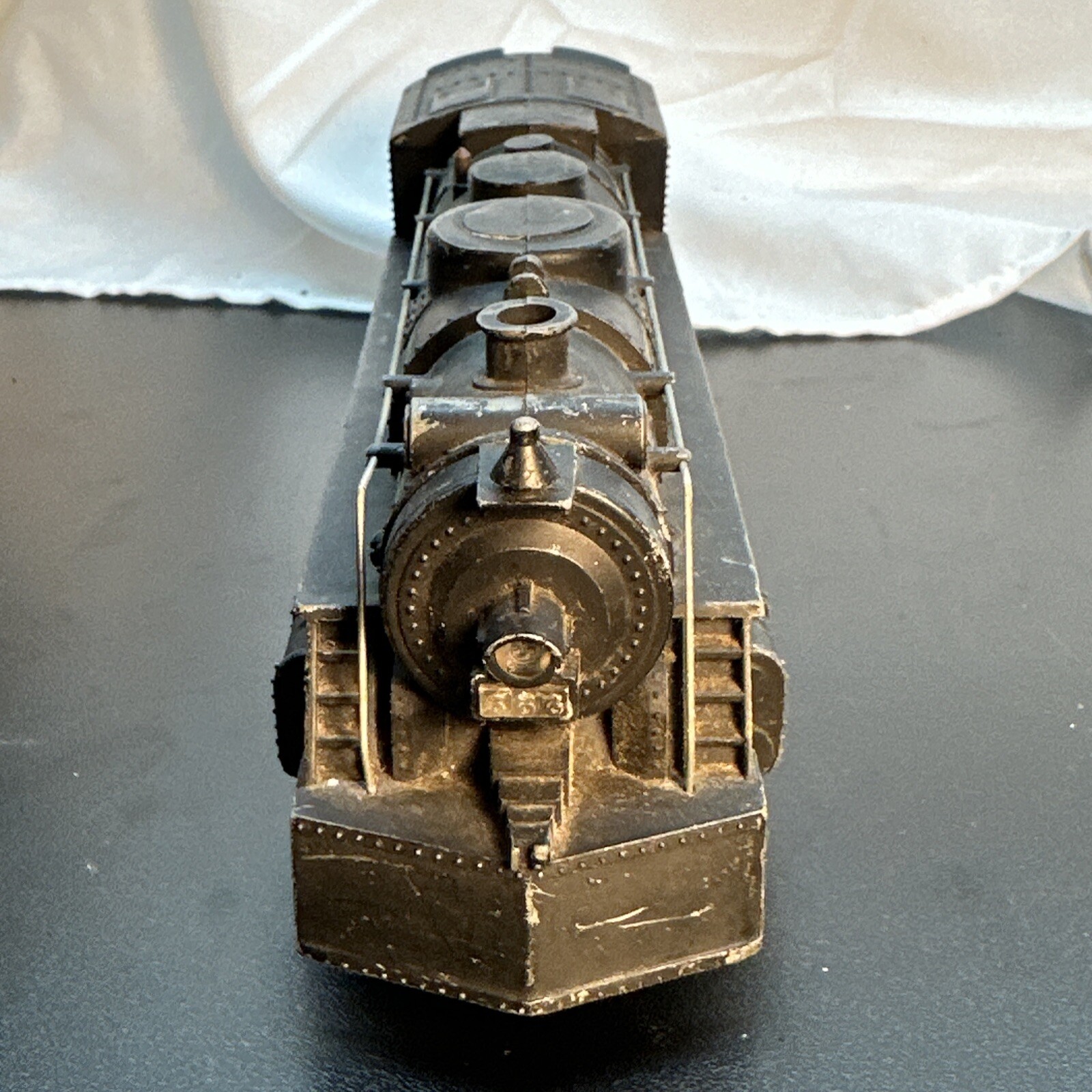Marx Toys 666 Steam Engine Locomotive Train Black Steam