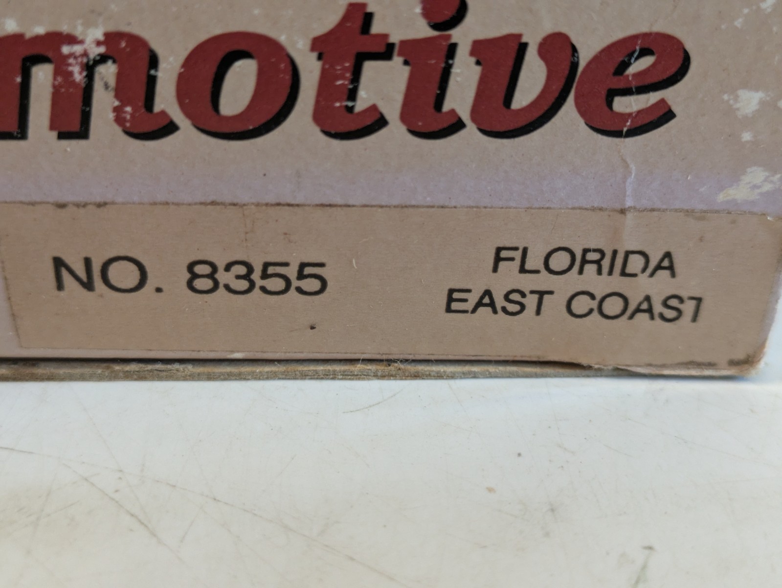 HO EMD BL2 FEC Florida East Coast DC NIB NOS # 8355