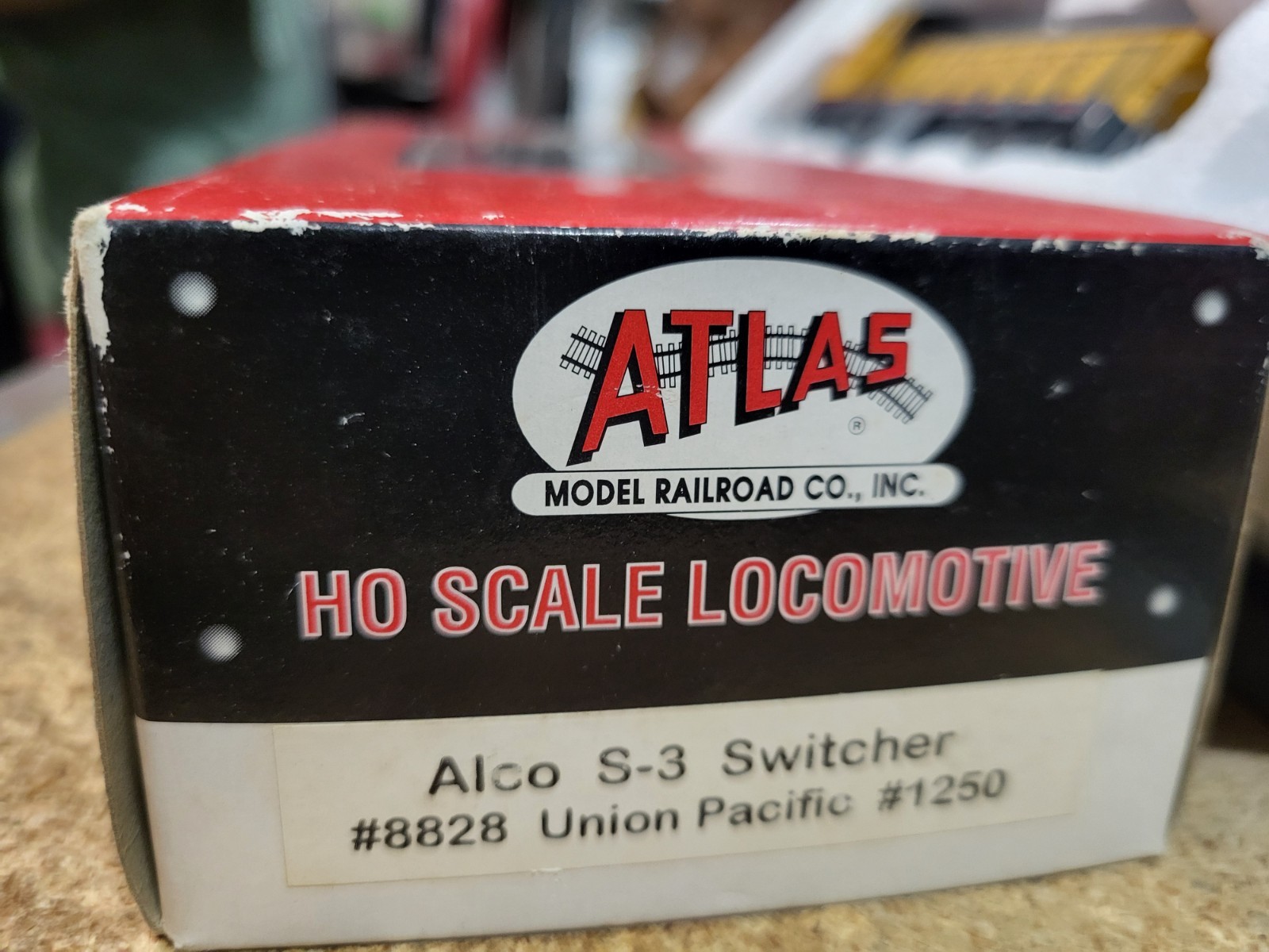 Atlas 8828 HO Scale ALCO S-3 Switcher Union Pacific #1250, $7/$3/$15 Ship