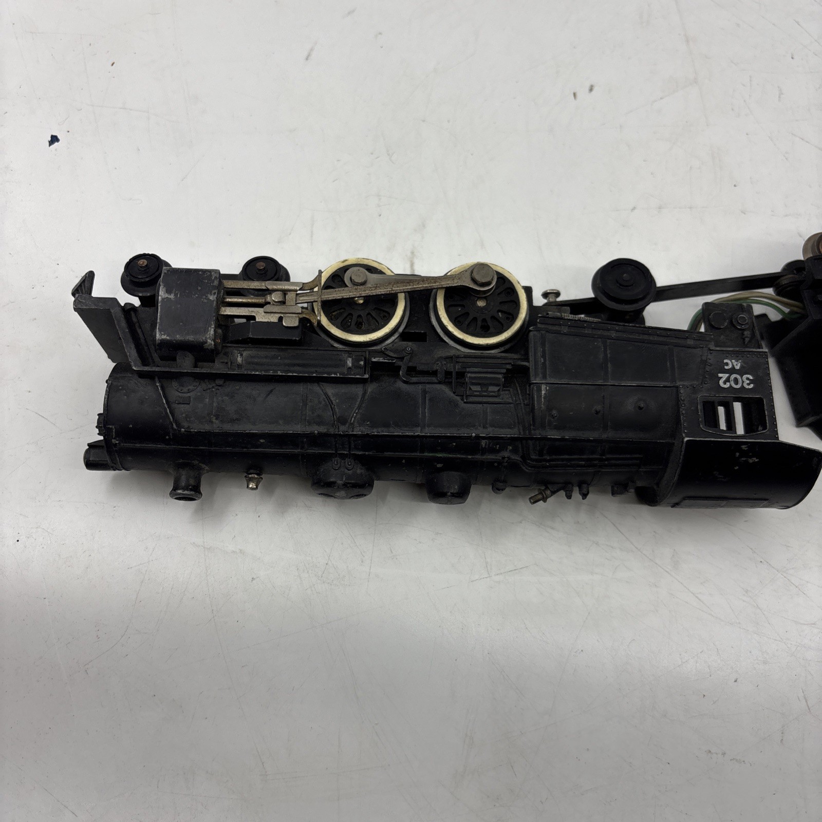 American Flyer 302 AC 4-4-2 Steam Locomotive Reading Lines Untested As Is