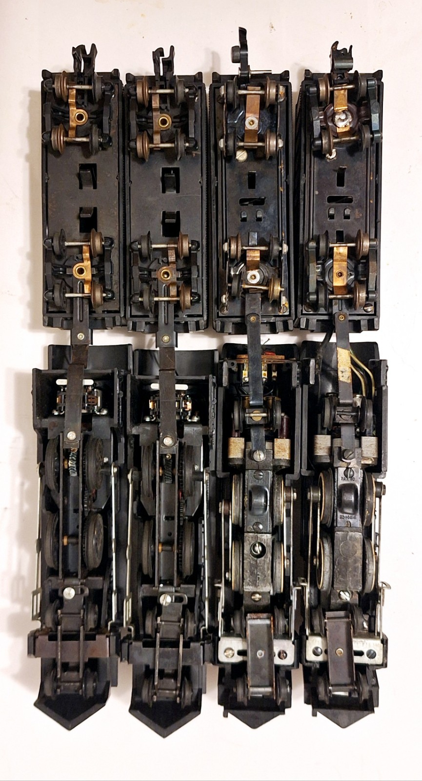 Vintage American Flyer S-Gauge Trains Lot 8 Steam Locomotives w Tenders Most Run
