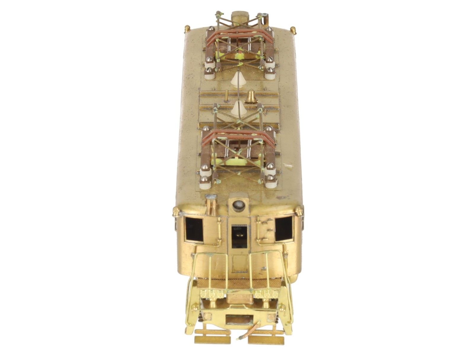 Alco E-110 HO Scale Brass Pennsylvania L-6 Electric Locomotive/Box